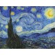 Gwiaździsta noc, Vincent van Gogh - reprodukcja, obraz na płótnie