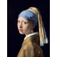Dziewczyna z perłą Jana Vermeera - Reprodukcja obrazu na płótnie