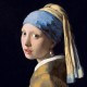 Dziewczyna z perłą Jana Vermeera - Reprodukcja obrazu na płótnie