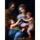 Raffaello Santi Madonna della Rosa - Reprodukcja, obraz na płótnie