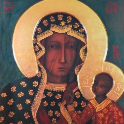 Obraz Matki Boskiej Częstochowskiej - Czarna Madonna