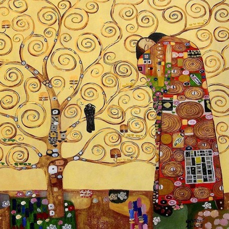 Drzewo Życia Gustav Klimt - Reprodukcja obrazu na płótnie