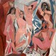Panny z Awinionu Pablo Picasso - Reprodukcja obrazu na płótnie
