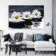 Stokrotki - modny i nowoczesny obraz na ścianę z kwiatami