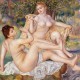 Wielkie kąpiące się Auguste Renoir, Obraz na płótnie, Reprodukcja