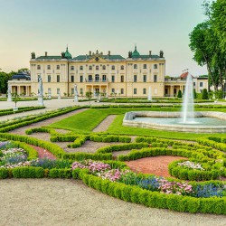 Pałac Branickich w Białymstoku - Nowoczesne obrazy drukowane na płótnie