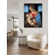 Madonna Litta Leonarda Da Vinci, Reprodukcja, Obraz na płótnie, Plakat