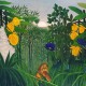 Poczęstunek lwa Henri Rousseau, Obraz na płótnie, Reprodukcja, Plakat