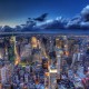 Nowy Jork nocą - nowowczesne obrazy na płótnie