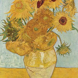 Słoneczniki Vincent Van Gogh - Reprodukcja obrazu na płótnie