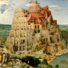 Wieża Babel Pietera Bruegla - Reprodukcja obrazu na płótnie