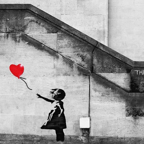 Banksy - dziewczynka z balonem