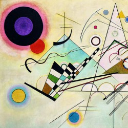 Wassily Kandinsky - Kompozycja VIII - Obraz na płótnie